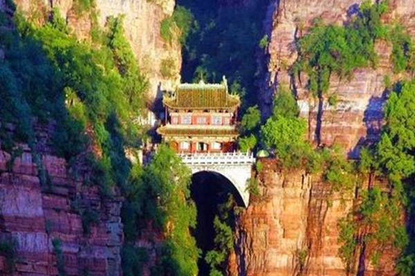 千年悬空寺--苍岩山